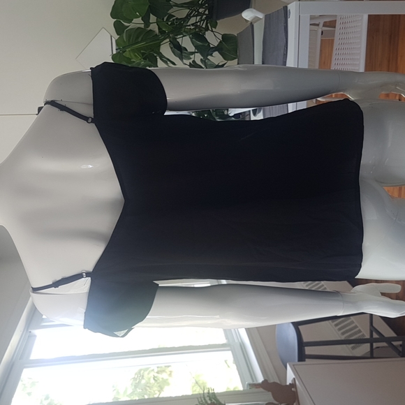 Ardene Off-the-Shoulder Black Summer Top - Picture 3 of 4
